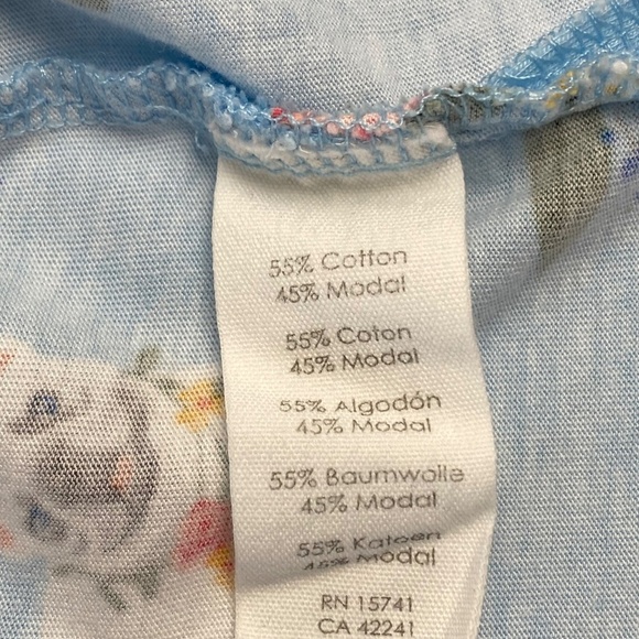 P.J. SALVAGE Pajama Set Paws & Breathe Dog Print Size L - Picture 6 of 14